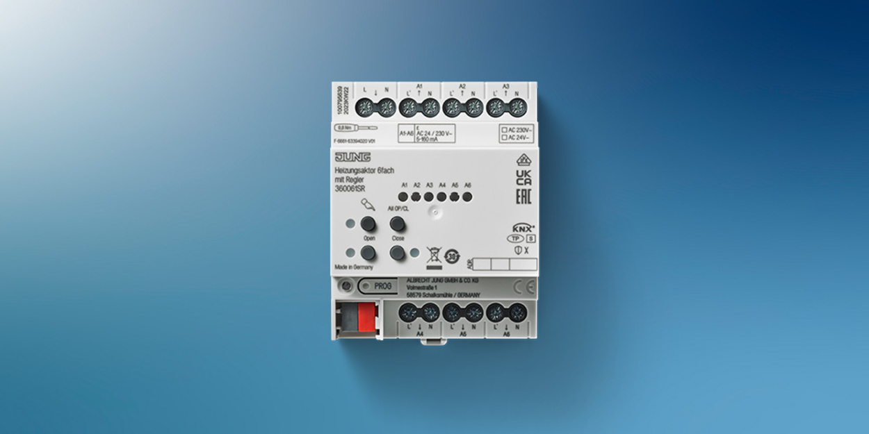 KNX Heizungsaktor 6-fach bei Geissler Elektrotechnik GmbH in Lederhose